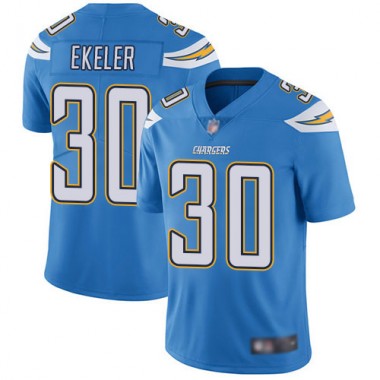 Los Angeles Chargers NFL Football Austin Ekeler Electric Blue Jersey Men Limited #30 Alternate Vapor Untouchable